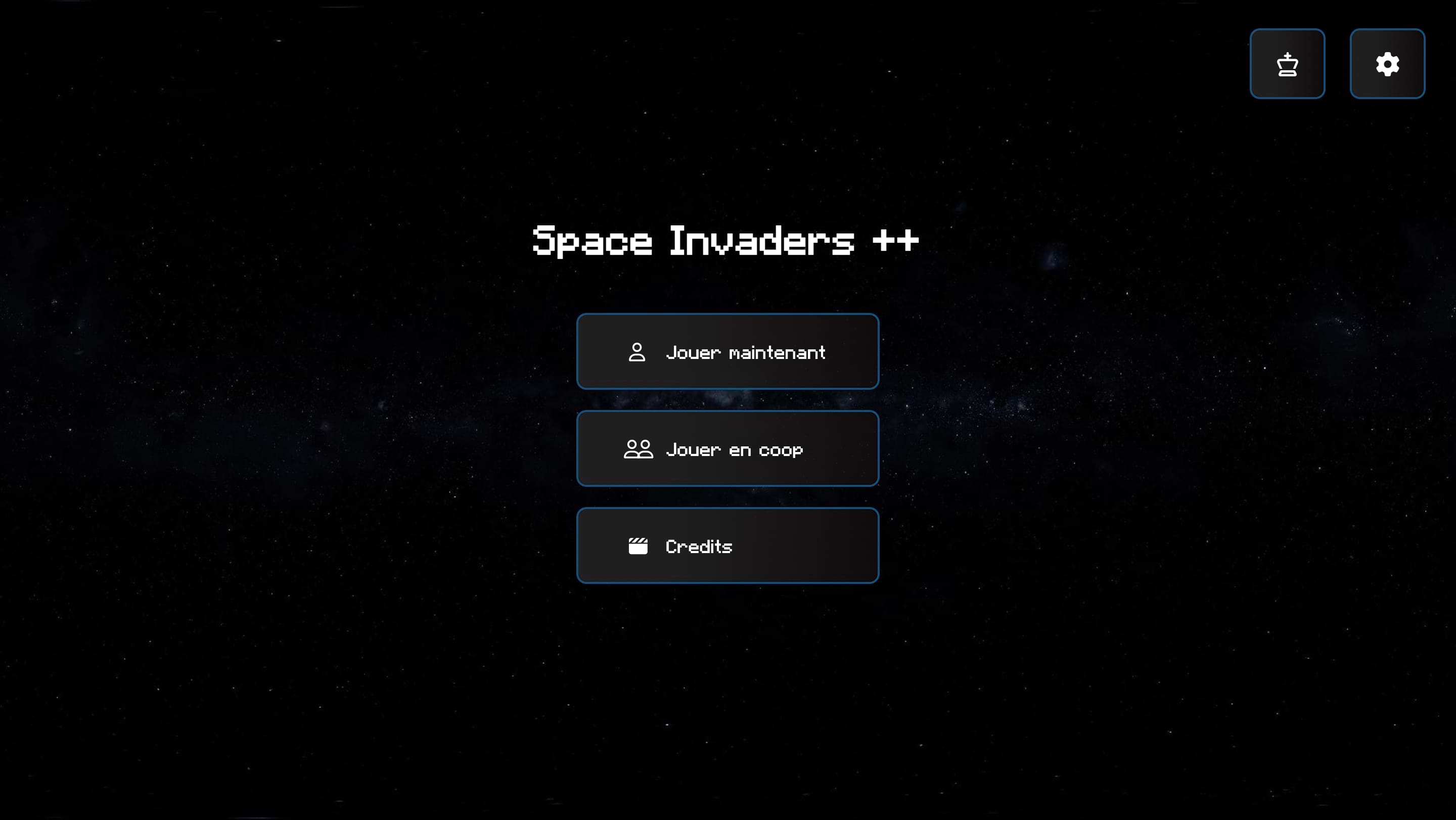 Menu principal